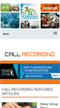 Mobile Screenshot of callrecordingworld.com